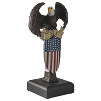 PACIFIC GIFTWARE Great American USA Patriot Eagle Shield Beer Tap Handle