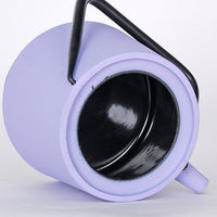 JAPAN COLLECTION light purple Cast Iron Teapot With Wood Lid and Stainless Steel Infuser
