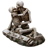 PACIFIC GIFTWARE Love Never Dies Couple Sharing Affectionate Kiss Resin Collectible Figurine