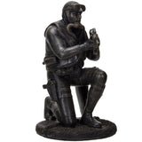 Pacific Giftware America's Finest Brave Soldier Checking Surrounding Military Heroes Collectible Figurine