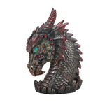 PACIFIC GIFTWARE Medieval Dragon Head Bust Resin Figurine Decorative Home Decor Statue