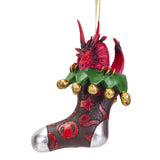 PACIFIC GIFTWARE Ruth Thompson Fantasy Dragon Gifts Christmas Tree Hanging Ornaments Holiday Festive Decoration