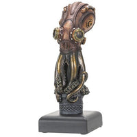 BOTEGA EXCLUSIVE Steampunk Octopus Beer Tap Handle Figurine Statue Sport Bar Accessories