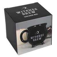 PACIFIC GIFTWARE Witches Brew Cauldron Ceramic Mug Halloween 12 fl oz with Handle Tabletop Deco