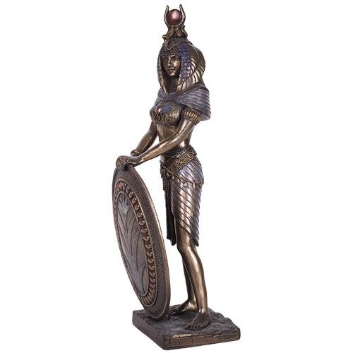 PACIFIC GIFTWARE ISIS Statue Egyptian Goddess Bronze Finish