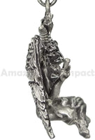 BOTEGA EXCLUSIVE Baphomet Figurine Satanic Pagan Demon Occult Goat of Mendes Statue Necklace