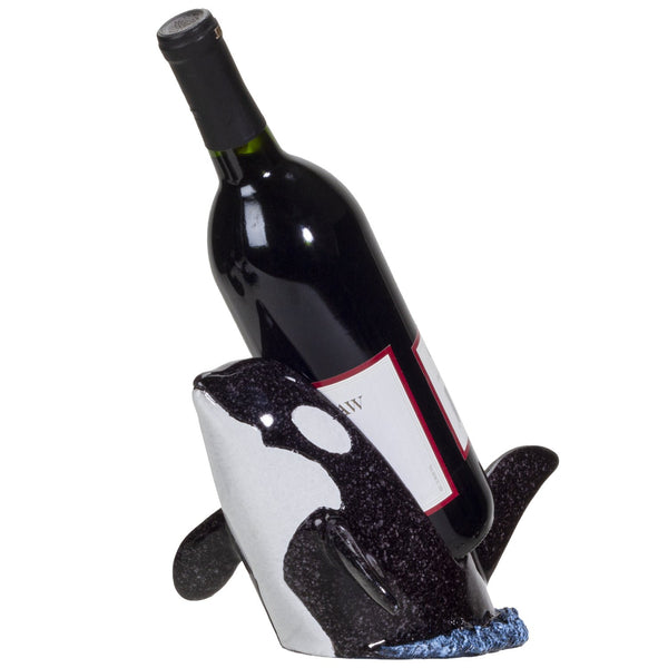 PACIFIC GIFTWARE Ocean World Orca Killer Whale Wine Holder Home Decor