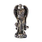 PACIFIC GIFTWARE Bronzed Small Saint Sealtiel Figurine Made of Polyresin