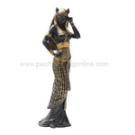 10.75 Inch Flirty Bastet Egyptian Mythological Goddess Statue Figurine