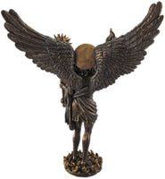 PACIFIC GIFTWARE 12.75 Inch Archangel Uriel with Spear Religious Resin Statue Figurine