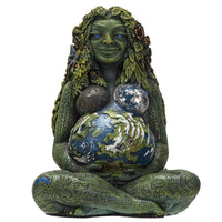PACIFIC GIFTWARE Small Millennial Gaia Figurine by Oberon Zell