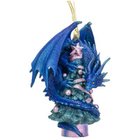 PACIFIC GIFTWARE Ruth Thompson Fantasy Dragon Christmas Tree Hanging Ornaments Holiday Festive Decoration (Dragon Tree)