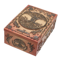 Pacific Giftware Tree of Life Tarot Card Box 11.2” Long