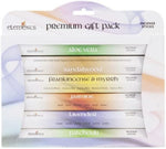 Pacific Giftware Premium Variety Elements Incense Sticks Display/Bulk Box Set - 6 Packs of 20 Sticks - Aloe Vera, Sandalwood, Frankincense & Myrrh, Jasmine, Lavender, and Patchouli - 120 Total