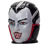 PACIFIC GIFTARE Halloween Vampire Dracula Bust Ceramic Cookie Jar