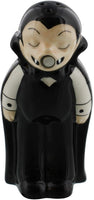 PACIFIC GIFTWARE Vampire Love at First Bite Magnetic Kissing Ceramic Salt and Pepper Shakers Set