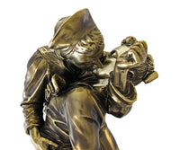 PACIFIC GIFTWARE 12 Inch Sailor Kissing Nurse Historic Navy Scene Resin Statue Figurine