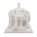 PACIFIC GIFTWARE 8.25 Inch Abraham Lincoln National Memorial Replica Figurine