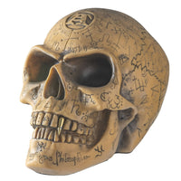 Alchemist's Omega Skull Figurine Sculpture Home Decor