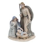 PACIFIC GIFTWARE 6.5 Inch The Holy Family Nativity Scene Ceramic Statue Figurine