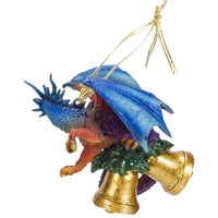 PACIFIC GIFTWARE Ruth Thompson Fantasy Dragon Christmas Tree Hanging Ornaments Holiday Festive Decoration