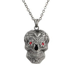MYSTICA JEWELRY COLLECTION Day of the Dead Skulls Floral Necklace Jewelry