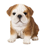 PACIFIC GIFTWARE Adorable Bulldog Puppy Resin Figurines