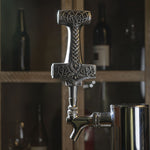PACIFIC GIFTWARE Norse Mythology Thor Hammer Sculpture Figurine Beer Tap Handle