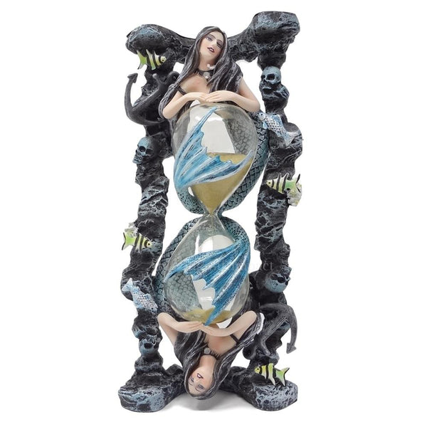 Anne Stokes Reflection Under the Sea Mermaid Sand Timer