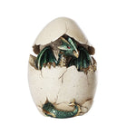 Dragon Hatchling Emerging From Egg with LED Light Collectible 6" H