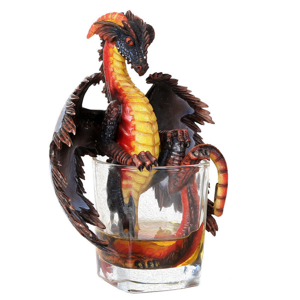 Fantasy Rum Dragon Collectible Figurine by Stanley Morrison 6.75"H