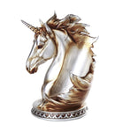 Mystical Unicorn Wine Bottle Holder Decorative Display Stand Fantasy Bar Decor 10.25 Inches Tall